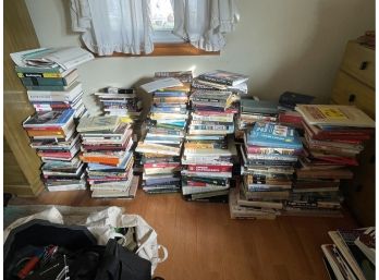 LARGE LOT OF BOOKS ON VARIOUS SUBJECTS