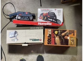 LOT OF TOOLS IN BOXES