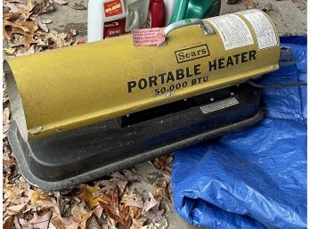 SEARS 50,000 BTU GAS HEATER