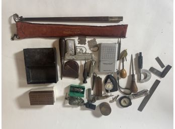 TRAY LOT OF INTERESTING ITEMS