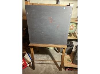 VINTAGE KIDS CHALKBOARD EASEL