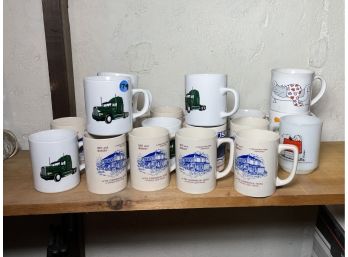 ADVERTISING MUGS INCLUDE THE COMMERCIAL HOTEL IN ARKANSAS AND MICKEYS EXPRESS INC