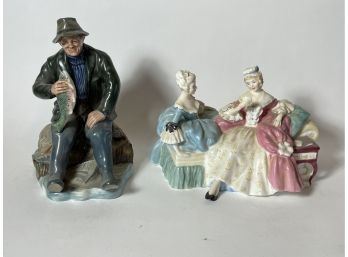 TWO ROYAL DOULTON FIGURINES