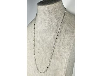 18' Fancy Link Sterling Silver Chain Necklace