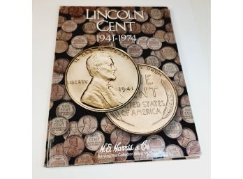 Complete 1941-1974 Lincoln Cent Book Filled
