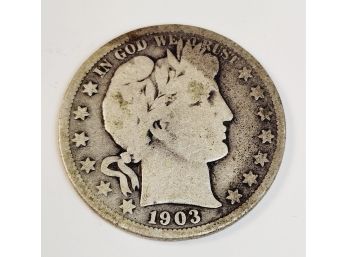1903-o Barber Silver Half Dollar ( New Orleans Mint)