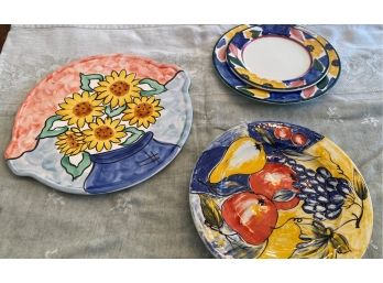 A Lot Of  Four Plates - Pier 1 Imports & More