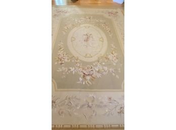 A Classic French Style Aubusson Needlepoint Rug