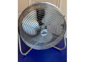 An Electric Floor High Velocity Fan By Patton