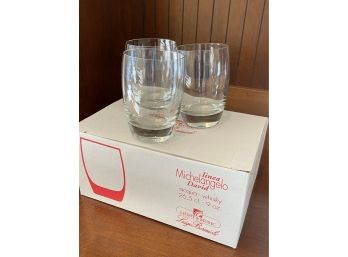 Luigi Bormioli Set Of Nine Water Glasses