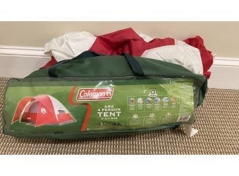 A Coleman Classic 4 Person Tent  - 9 X7