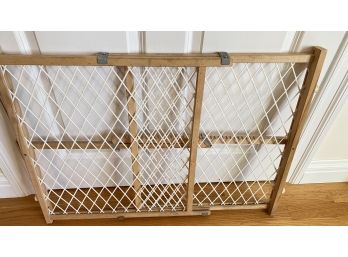 A MidWest  Plastic Wire Mesh Pet  Or Child Safety Gate