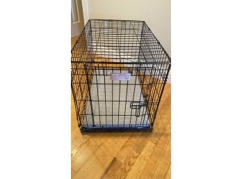 A Small Pet Metal Crate By Icrate - Mid West Homes For Pets.