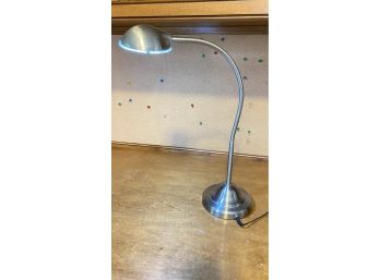 A Flexible  And Adjustable Metal Desk Lamp