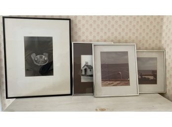 A Group Of  Four Framed  Original Photos.