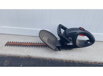 A Black & Decker 17'  Electric Hedge Trimmer