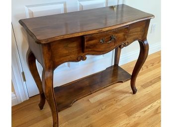 A Vintage Single Drawer Entrance / Console Table