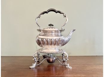 Rare Antique Sterling Silver Tea Pot 41.93 Gross Ozt