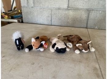 Group Of 3 Ty Beanie Babies