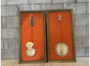 Matching Guitar Art Prints