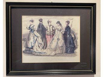 Framed Fashion Print