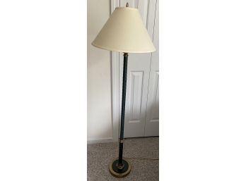 Green Metal Floor Lamp