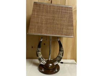 Steer Horn Lamp