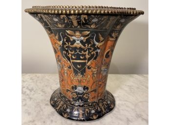 Large Beautiful Vase With Ormolu Mounted Top