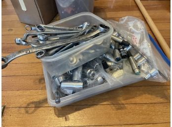 Wrench And Sockets Lot