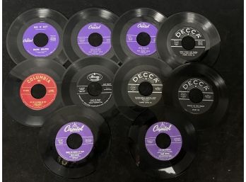 Record Lot- Frank Sinatra, Nat King Cole, Dean Martin, Etc.