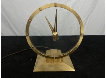 Brass Table Clock