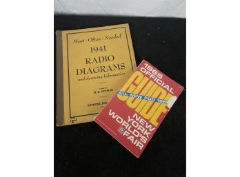 1941 Radio Diagrams And The 1965 Official Guide New York Worlds Fair