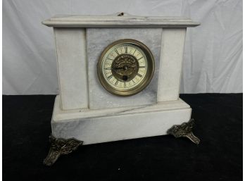 Stone Mantle Clock