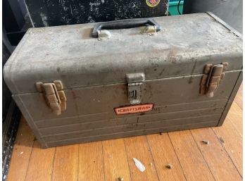 Craftsman Tool Box With Wrenches And Sockets