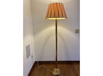 64-inch Brass Candlestick Floor Lamp