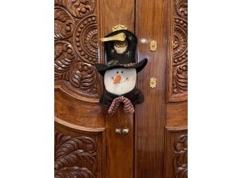 Snowman Door Knob Hanger