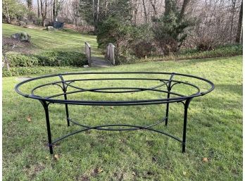 Brown Jordan Florentine Collection Outdoor/ Patio Oval Dining Table Base