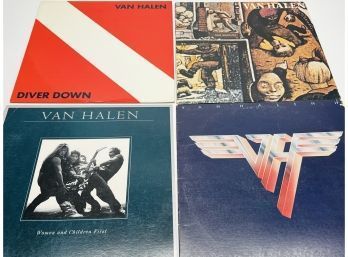 Four Van Halen Albums