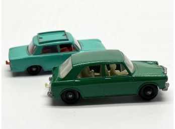 Original Matchbox Sedans Made In England By Lesney