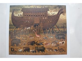 Charles Wysocki Sample Proof Noah And Friends