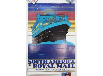 1976 Shoesmith Royal Mail Poster 24 By 36