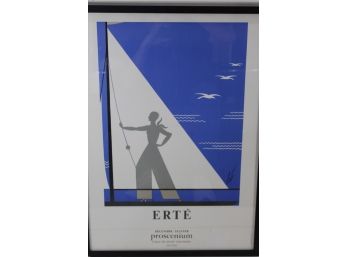 Rare 1978 Erte Proscenium Exhibition Poster