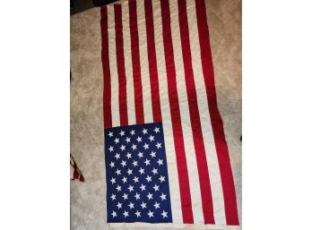 Huge 4.75 By 9.5 Foot Us Flag