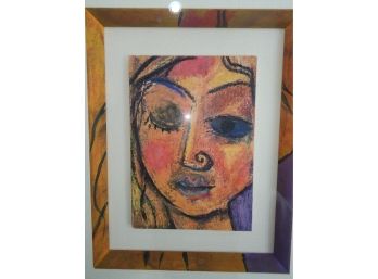 Abstract Woman, Shadowbox Framing