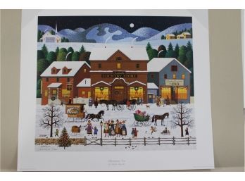 Charles Wysocki - Christmas Eve S/N Ltd Ed