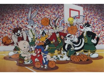 1993 Framed Space Jam Wall Art