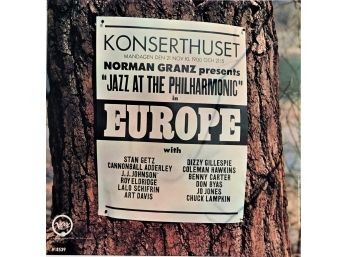 141 - Jazz - Mainstream - JATP Europe 1963 Rel 1983   Stan Getz,  J.J. Johnson, Coleman Hawkins, Art Davis ...