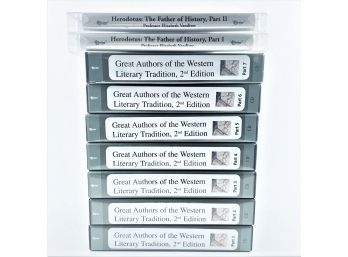 116 - Books On CD - Great Authors In 7 Parts - 6 CDs Plus Book In Each Part - Plus Herodotus In 12 CDs