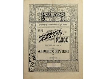 77- Sheet Music - 1889   Johnstown Flood