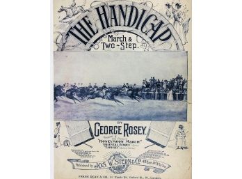 104 - Sheet Music - 1895   The Handicap